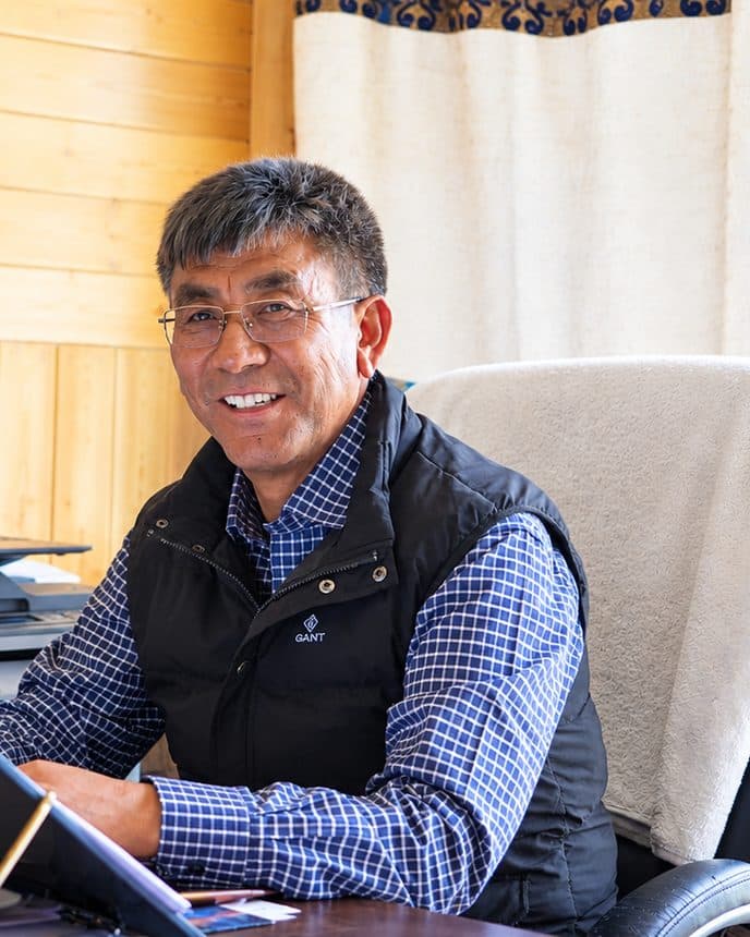 Portrait of Sonam Dorjay Namgial, Principal, DIET Leh